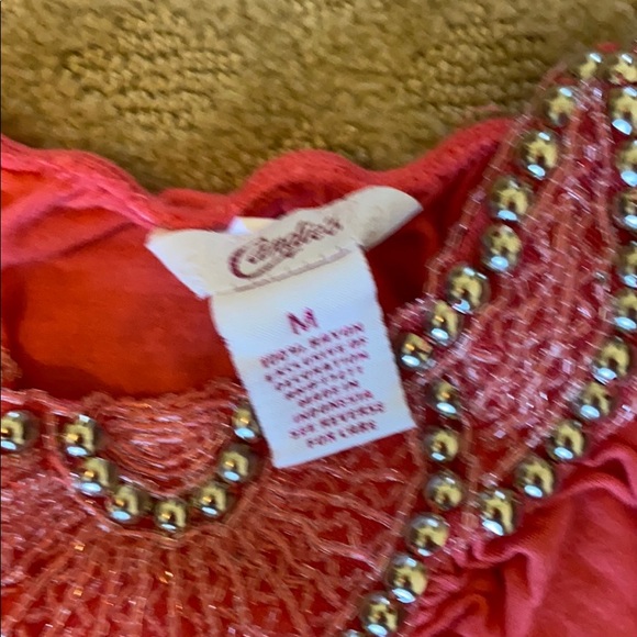 Candies spaghetti strap top. M juniors - Picture 4 of 5